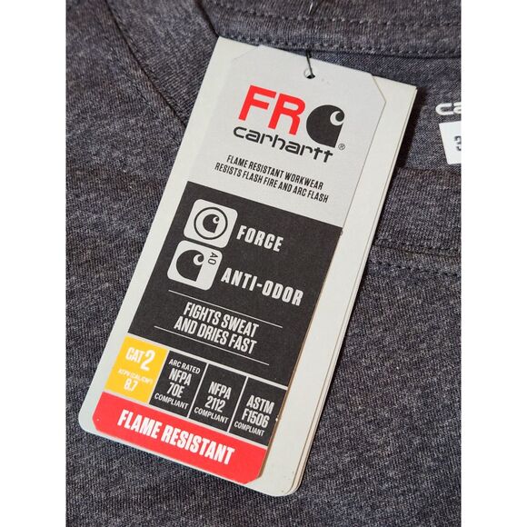 Carhartt Flame Resistant FR FORCE Long Sleeve Shirt | Men's size 3XL | - Picture 4 of 10